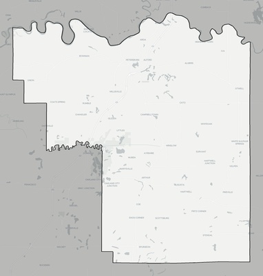 Pike County IN county basemap context