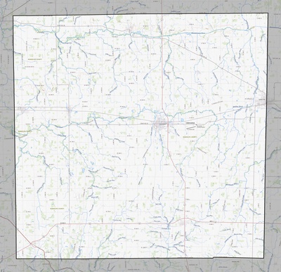 Randolph County IN USGS topo map