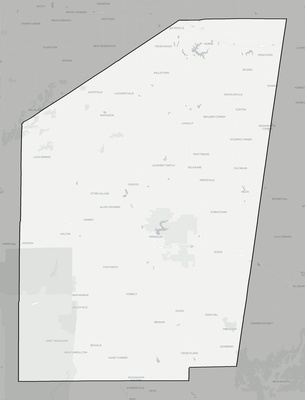 Ripley County IN county basemap context