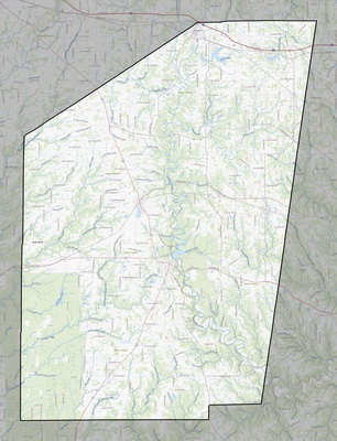 Ripley County IN USGS topo map