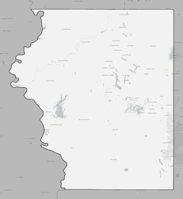 Sullivan County IN county basemap context
