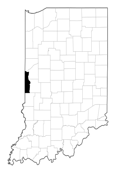 Vermillion County in Indiana