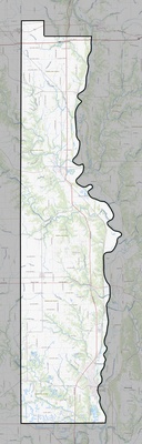 Vermillion County IN USGS topo map