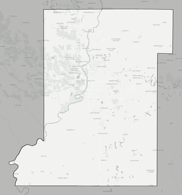 Vigo County IN county basemap context
