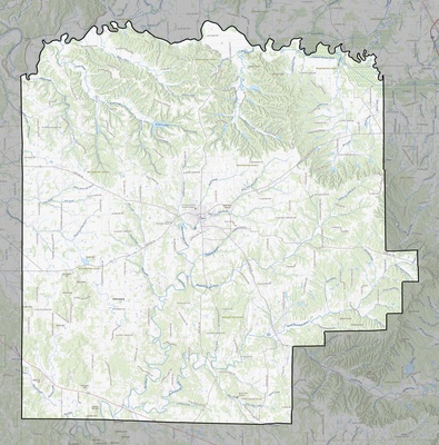 Washington County IN USGS topo map