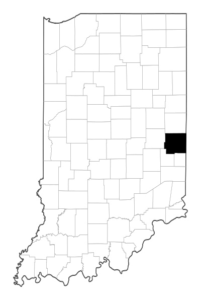 Wayne County in Indiana