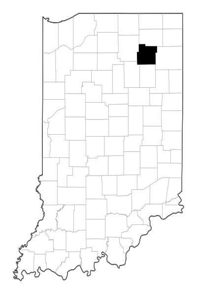 Whitley County in Indiana