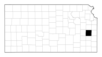 Anderson County in Kansas