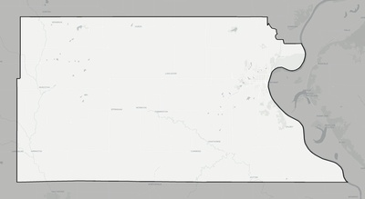 Atchison County KS county basemap context