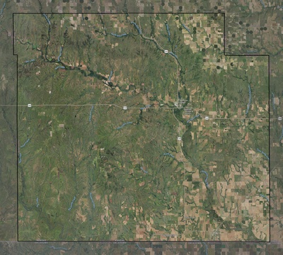 Barber County KS USGS imagery and topo map