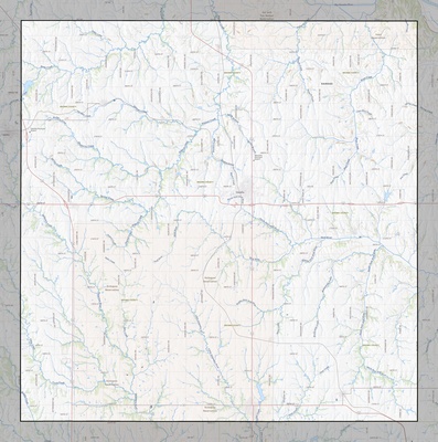 Brown County KS USGS topo map
