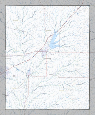 Butler County KS USGS topo map