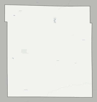 Clark County KS county basemap context