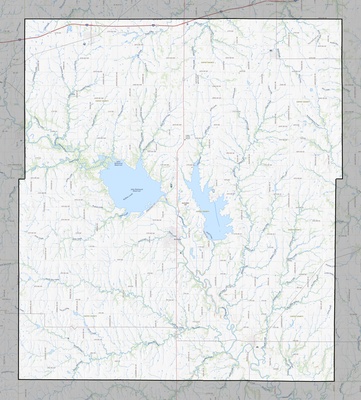 Coffey County KS USGS topo map