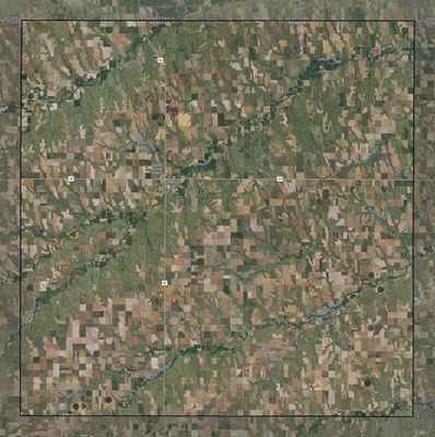 Decatur County KS USGS imagery and topo map