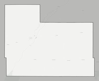 Edwards County KS county basemap context