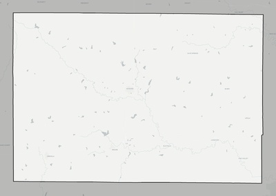Elk County KS county basemap context