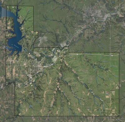Geary County KS USGS imagery and topo map