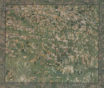 Gove County KS USGS imagery and topo map
