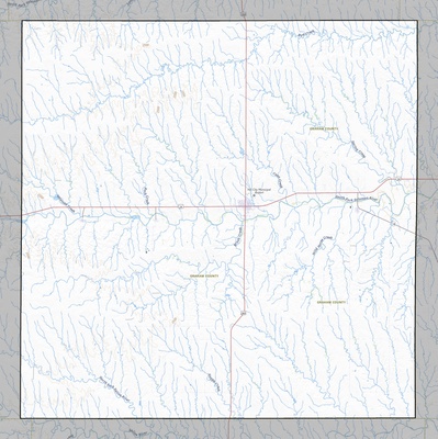 Graham County KS USGS topo map