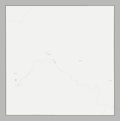 Grant County KS county basemap context