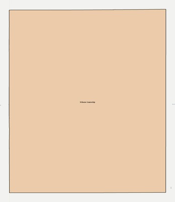 Greeley County KS townships and subdivisions map