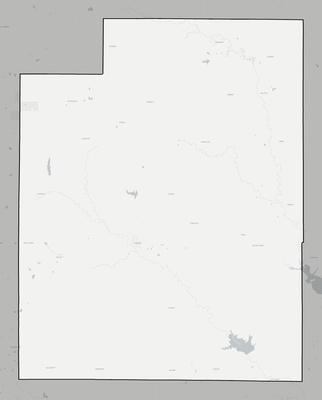 Greenwood County KS county basemap context