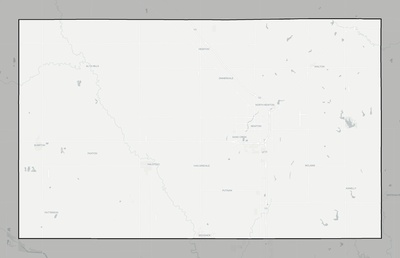 Harvey County KS county basemap context