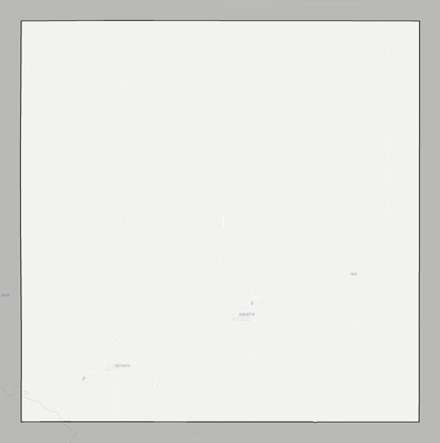Haskell County KS county basemap context