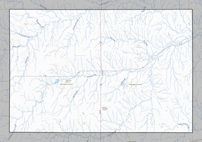 Hodgeman County KS USGS topo map