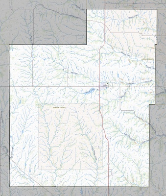 Jackson County KS USGS topo map