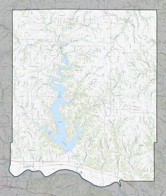 Jefferson County KS USGS topo map