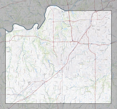 Johnson County KS USGS topo map