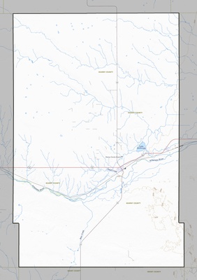 Kearny County KS USGS topo map