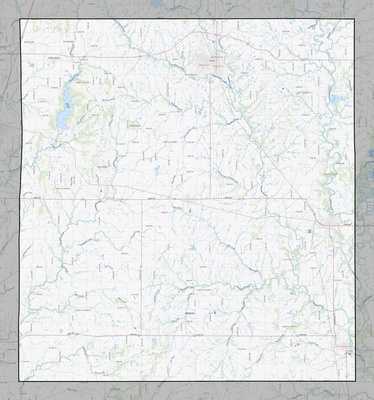 Labette County KS USGS topo map