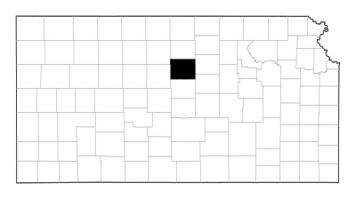 Lincoln County in Kansas