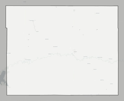 Lincoln County KS county basemap context