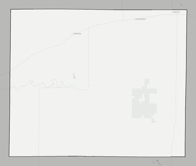 Logan County KS county basemap context
