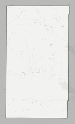 Lyon County KS county basemap context