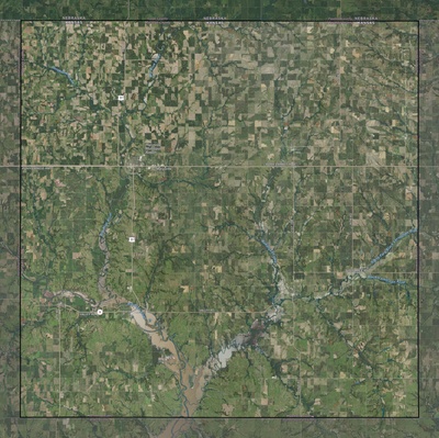 Marshall County KS USGS imagery and topo map