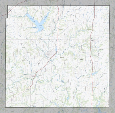 Miami County KS USGS topo map