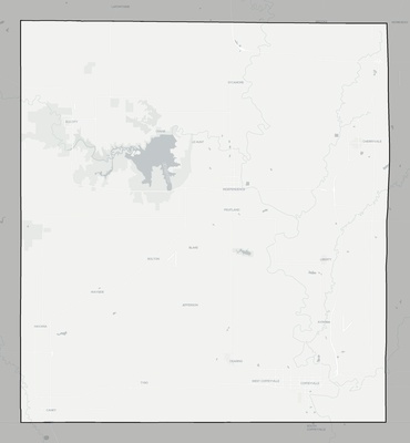 Montgomery County KS county basemap context