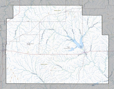 Morris County KS USGS topo map