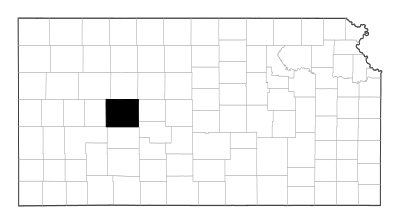 Ness County in Kansas