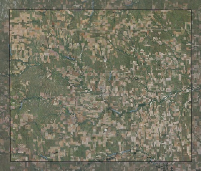 Ness County KS USGS imagery and topo map