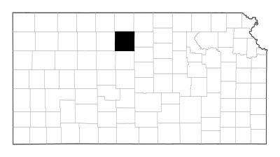 Osborne County in Kansas