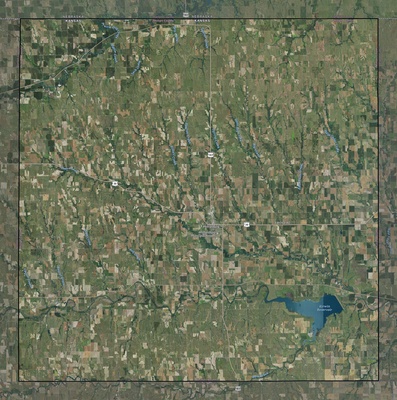 Phillips County KS USGS imagery and topo map