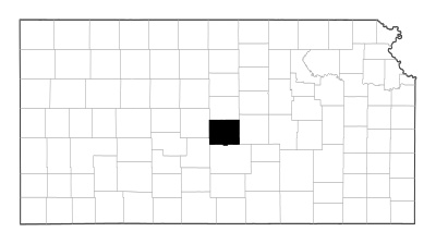 Rice County in Kansas