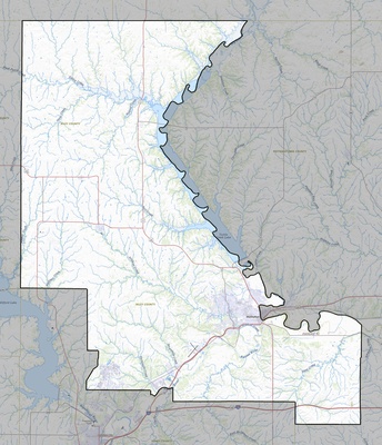 Riley County KS USGS topo map