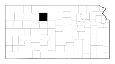 Rooks County in Kansas